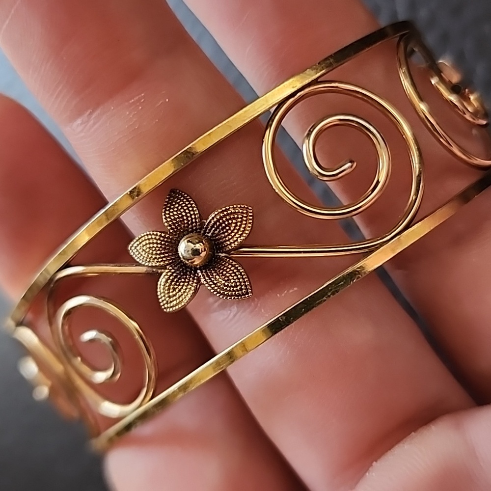VTG Krementz cuff bracelet - Picture 1 of 10